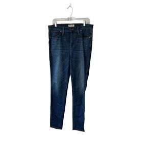 Madewell Medium Rinse 10" High-Rise Skinny Jeans Women's Size 32